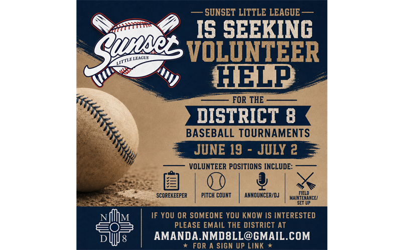 Tournament Volunteers Needed - Baseball
